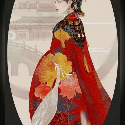女生头像动漫古风 动漫头像女生古风红衣