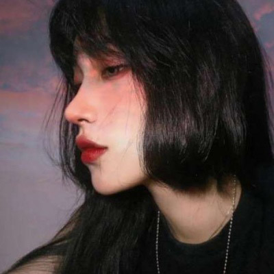 冷系列病态女生头像 高傲冷漠图片