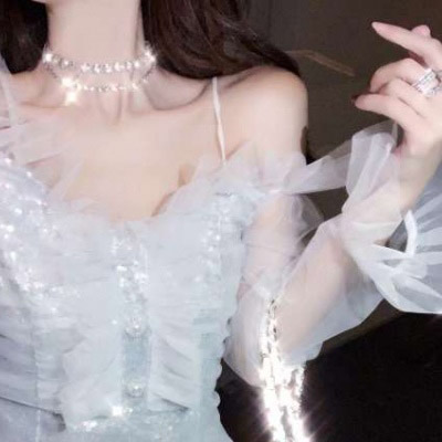 超仙女生头像部位高清 超好看仙气朦胧感女生头像