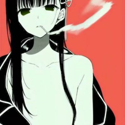 病娇头像动漫女 暗黑系恐怖病娇血腥头像图片