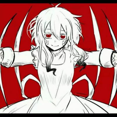 病娇头像动漫女 暗黑系恐怖病娇血腥头像图片