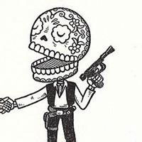 骷髅人动漫图片 霸气恶作剧可爱骷髅图