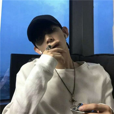 抖音最火个性双影男生头像背影伤感图片