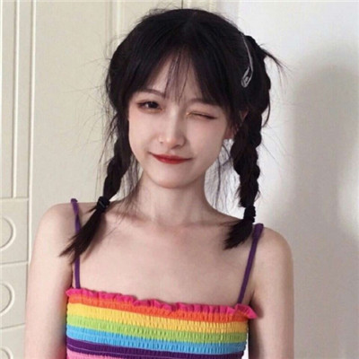 女生头像一套的漂亮的图片