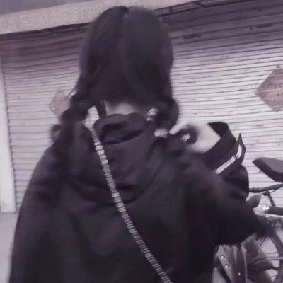 清纯高冷女生头像侧脸