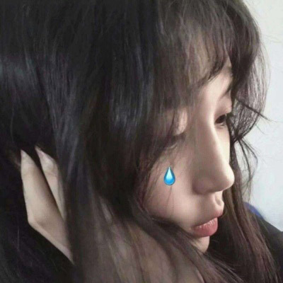 清纯高冷女生头像侧脸