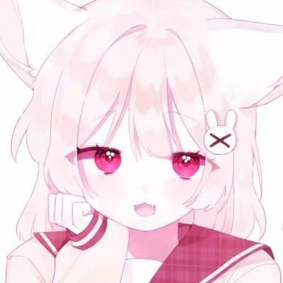 二次元软妹头像粉色系