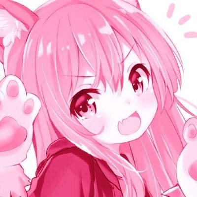 二次元软妹头像粉色系