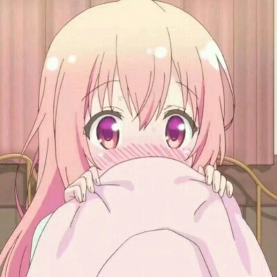 二次元软妹头像粉色系
