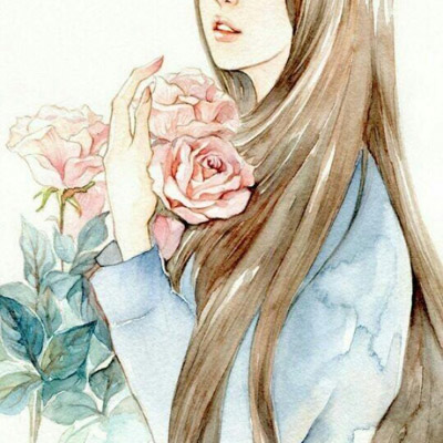油画人物动漫头像