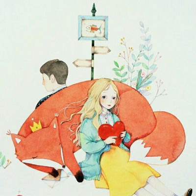 油画人物动漫头像