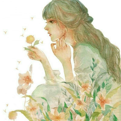 油画人物动漫头像