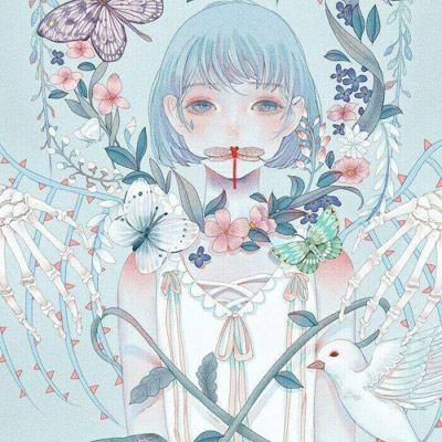 油画人物动漫头像