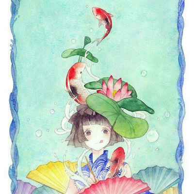 油画人物动漫头像