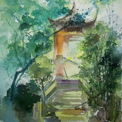 油画头像