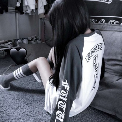 qq侧脸女生头像大全图片