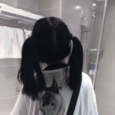 qq侧脸女生头像大全图片