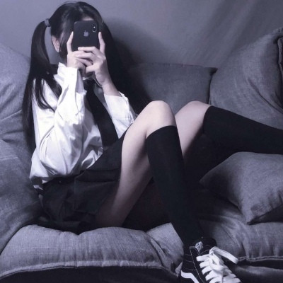 qq侧脸女生头像大全图片