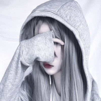 qq侧脸女生头像大全图片
