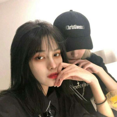 闺蜜头像一左一右真人合照