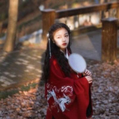 唯美仙气真人古风闺蜜头像一左一右一对两张图片