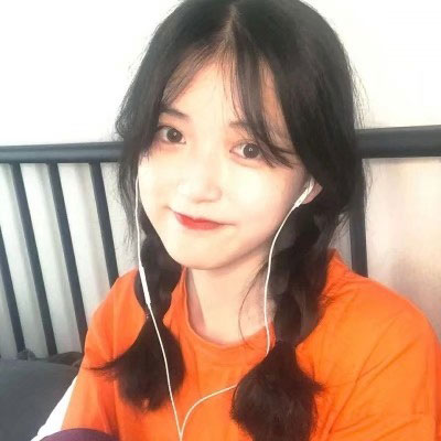 橙色系头像图片