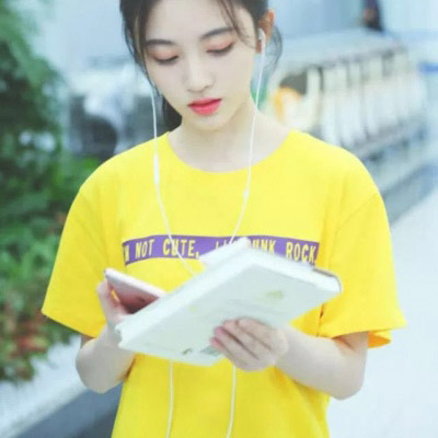 橙色系头像图片