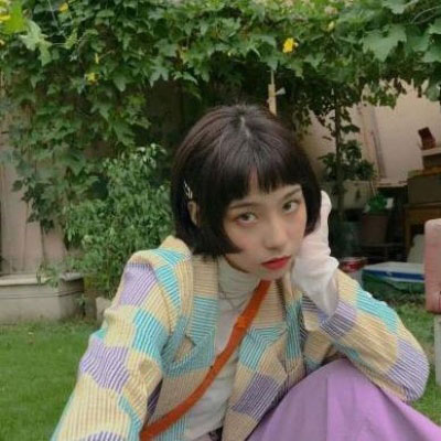 清新美女头像