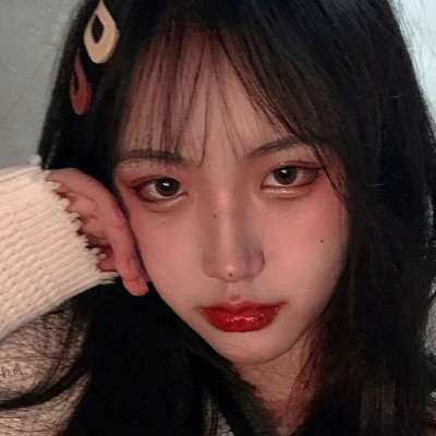黑暗系头像闺蜜高冷两张 真人堕落丧系女生头像