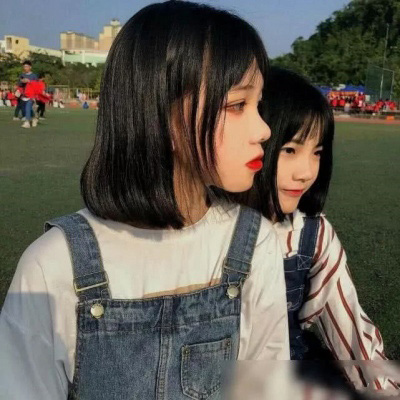 意境森系闺蜜头像二人 森系姐妹头像一人一张