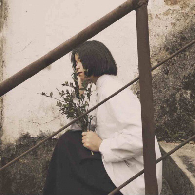 意境森系闺蜜头像二人 森系姐妹头像一人一张