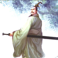 屈原高清素描头像 屈原高清图片大全图片