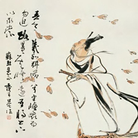 屈原高清素描头像 屈原高清图片大全图片