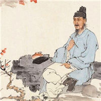 杜甫素描头像 诗圣杜甫头像图片大全