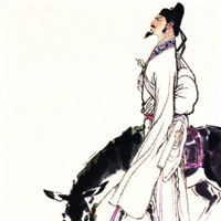 杜甫素描头像 诗圣杜甫头像图片大全