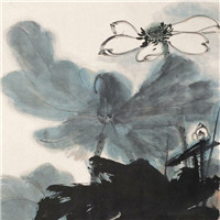 漂亮的卡通荷花图片 池塘里荷花简笔画图片