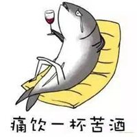 咸鱼头像 二次元卡通一条咸鱼图片大全图片