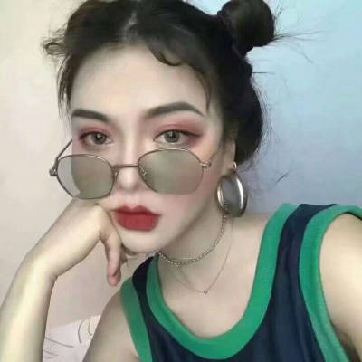原谅绿头像女生真人图片 高清网红头像女原谅绿图片