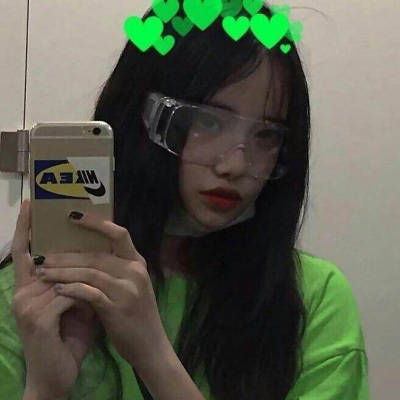 原谅绿头像女生真人图片 高清网红头像女原谅绿图片