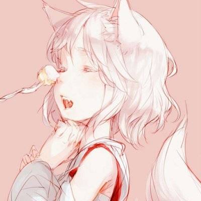 好看的狐狸女生动漫图片头像 带狐狸耳朵的动漫女生头像