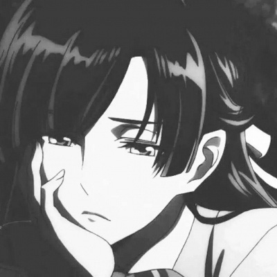 抖音黑化族头像 动漫少女黑化家族头像