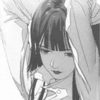 抖音黑化族头像 动漫少女黑化家族头像
