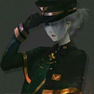 抖音黑化族头像 动漫少女黑化家族头像