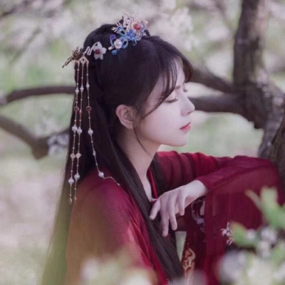 古装头像女生唯美真人图片 汉服古装微信头像图片大全