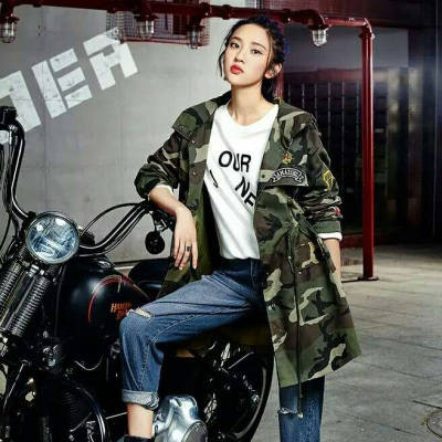 机车头像女生高清 霸气超酷重骑机车女孩图片图片
