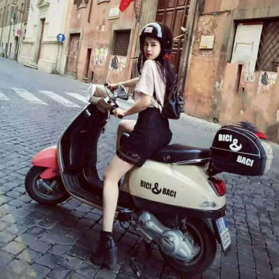 机车头像女生高清 霸气超酷重骑机车女孩图片图片