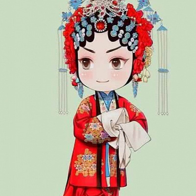京剧头像女卡通人物 手绘京剧花旦唯美图片大全