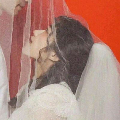 婚纱情侣头像双人一对 真人穿婚纱的高清情头一左一右