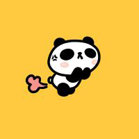 可爱卡通熊猫头像图片 好看的动漫熊猫微信头像