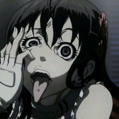 暗黑系头像女高冷动漫